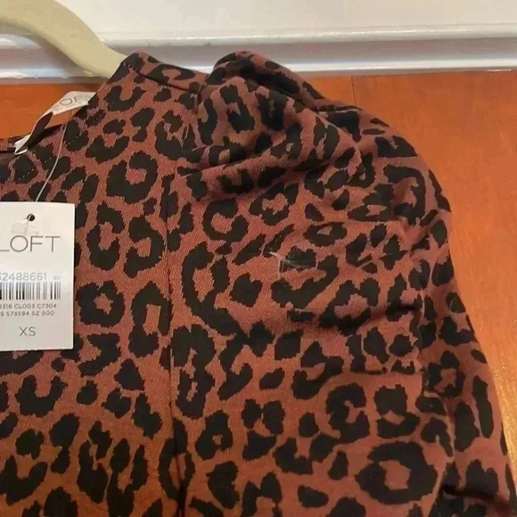 Nwt loft leopard print dress - Picture 5 of 7